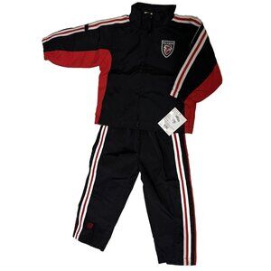 NFL Licensed Atlanta Falcons Toddler 2 Pc Jogger Suit Embroidered NWT Sz 18 Mo